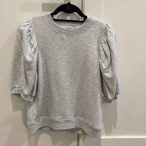 NEED TO SELL TODAY Ulla Johnson baby blue puff sleeve sweatshirt